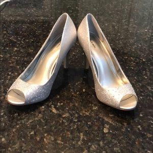 Silver heels